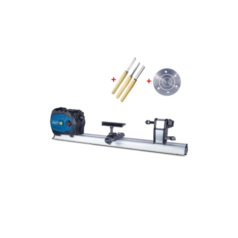 Scheppach DM600 Vario Devir Ayarlı Ahşap Torna Makinası 550 Watt
