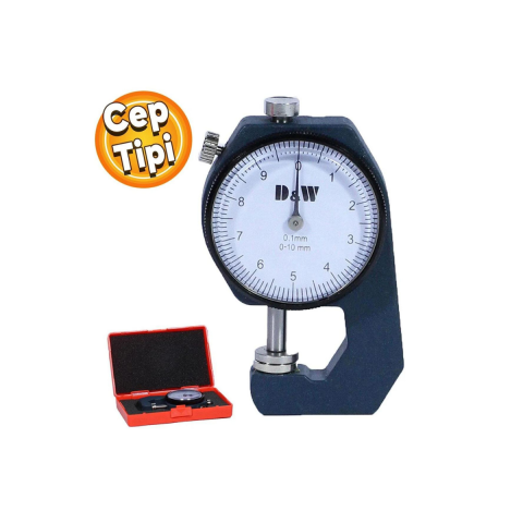 Kalınlık Komparatörü Cep Tipi 0.1 Mm-10 Mm