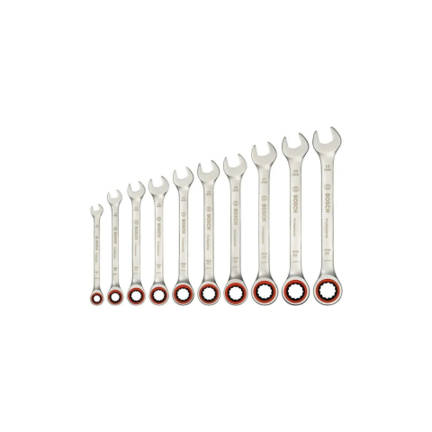 Bosch Profesyonel Anahtar Takımı 10 Parça - 1600A02AU0