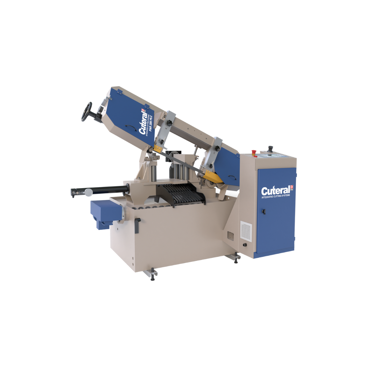 Cuteral PAR 280 PLC - Tam Otomatik PLC Kontrollü Testere Tezgahı