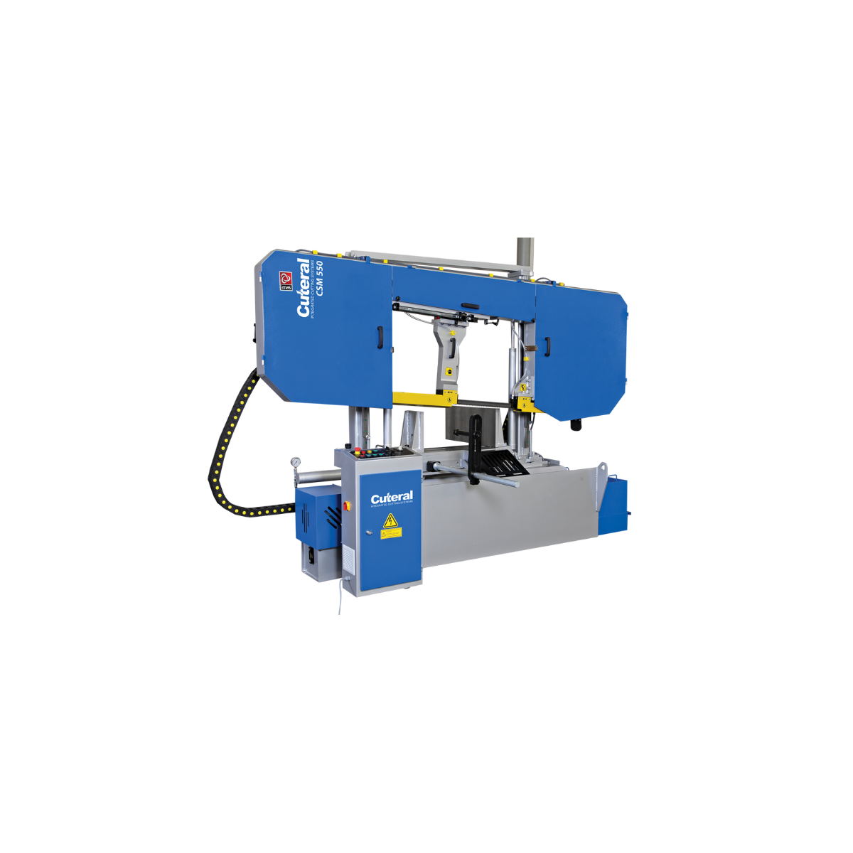 Cuteral CSM 550 Yarı Otomatik Hidrolik Sütunlu Testere Tezgahı