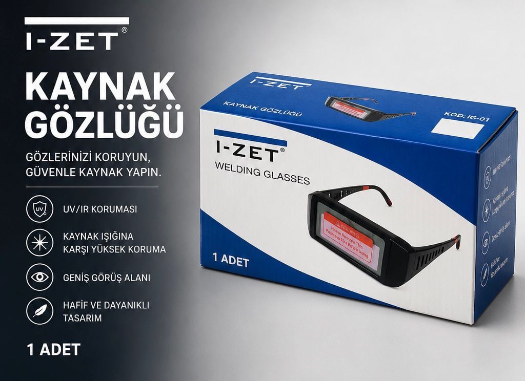 I-ZET COLORMATİK  KAYNAK GÖZLÜĞÜ