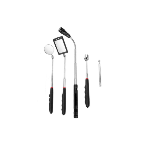 Nt Tools 5 Parça Teleskopik Dikiz Aynası ve Mıknatıslı Parça Yakalama Seti NTH5SET