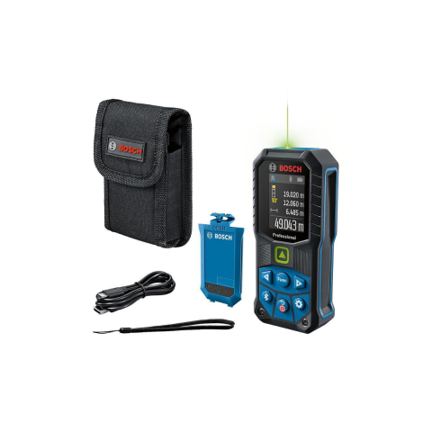 Bosch GLM 50-27 CG+Lİ-İON Yeşil Lazerli Uzaklık Ölçer 50 Metre 0601072U01