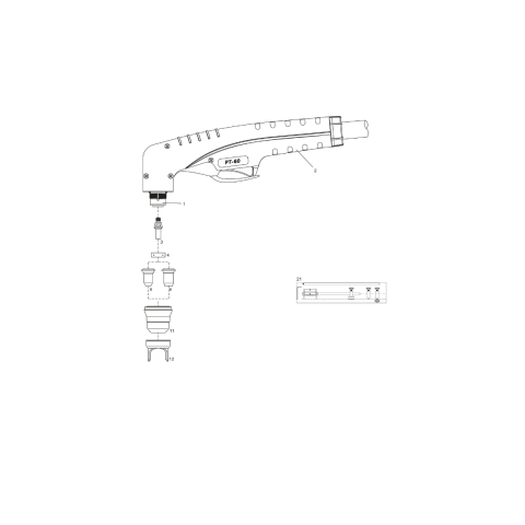 PT60 Plazma Kesim Torcu 6 Metre