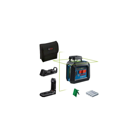 Bosch GLL 2-20 G + LB10+DK10 Çizgi Lazeri 0601065000