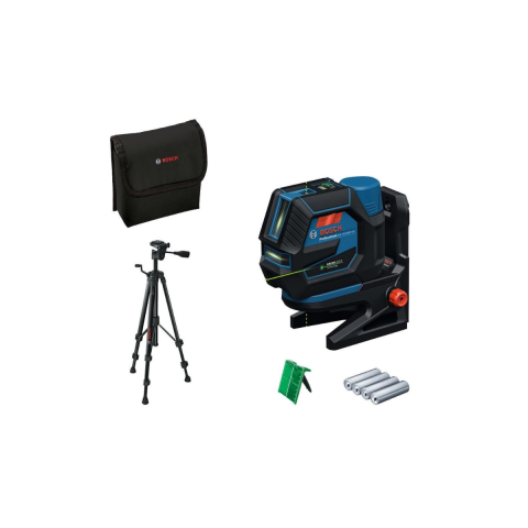 Bosch GCL 12V-50-22 CG Tripodlu Nokta+Artı Çizgi Lazer Hizalama Cihazı 0601066S01