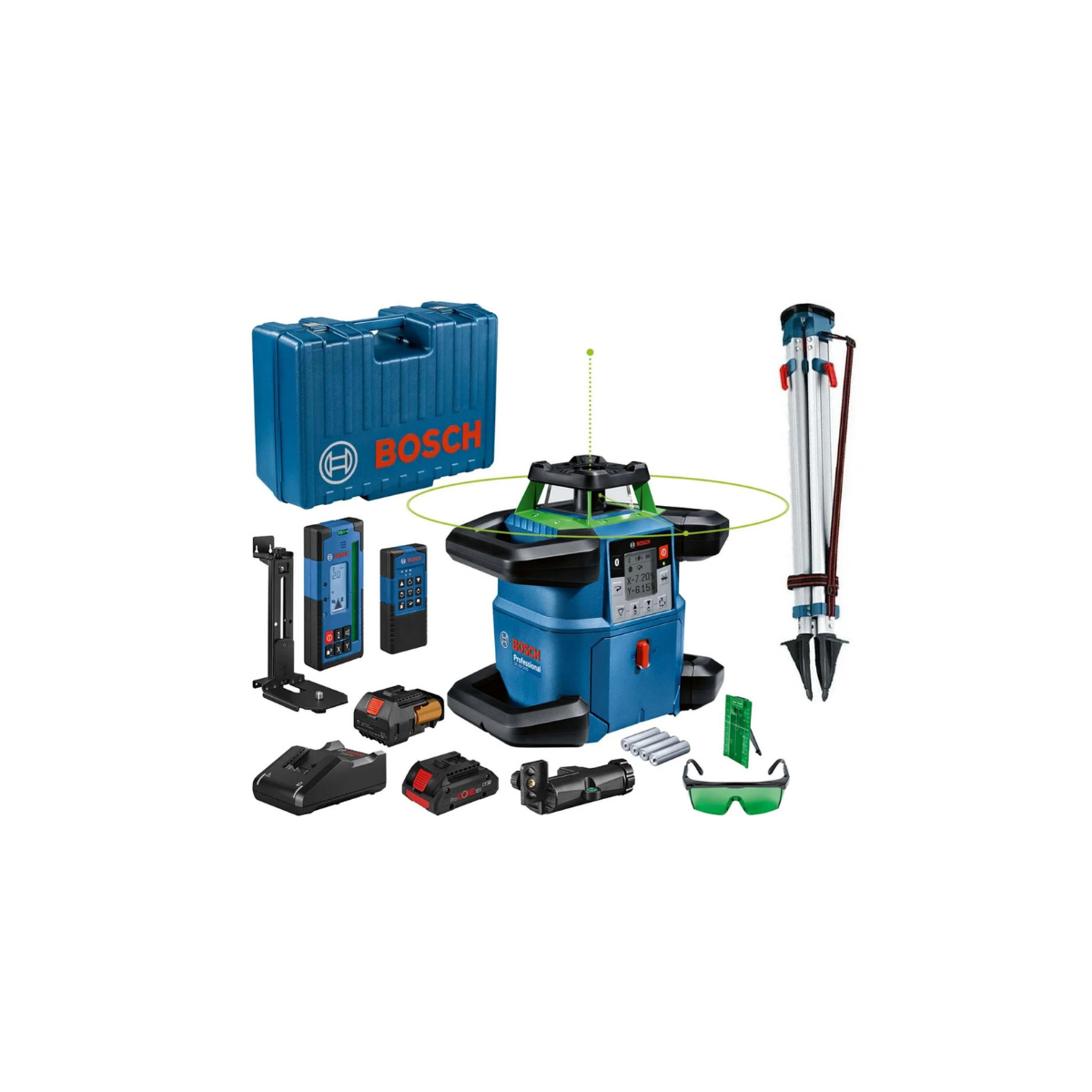Bosch GRL 650 CHVG Rotasyon Lazeri (Yeşil) 70 - 650 Mt 0601061V00