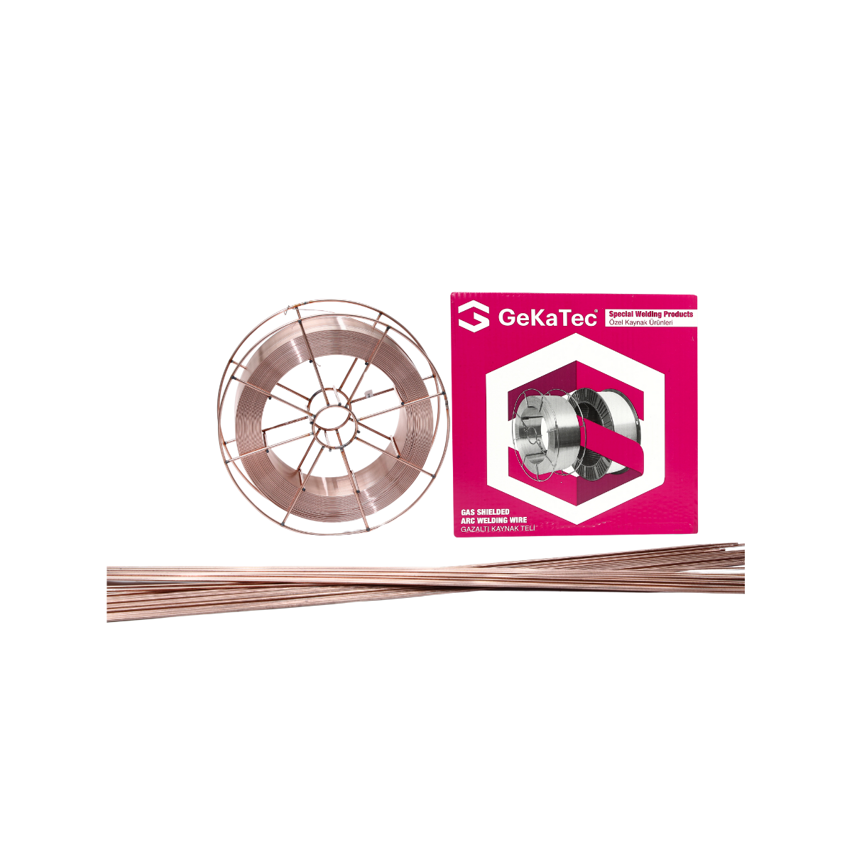 Gekatec ER 110 SG Yüksek Dayanımlı Gazaltı Kaynak Teli 1,20 Mm