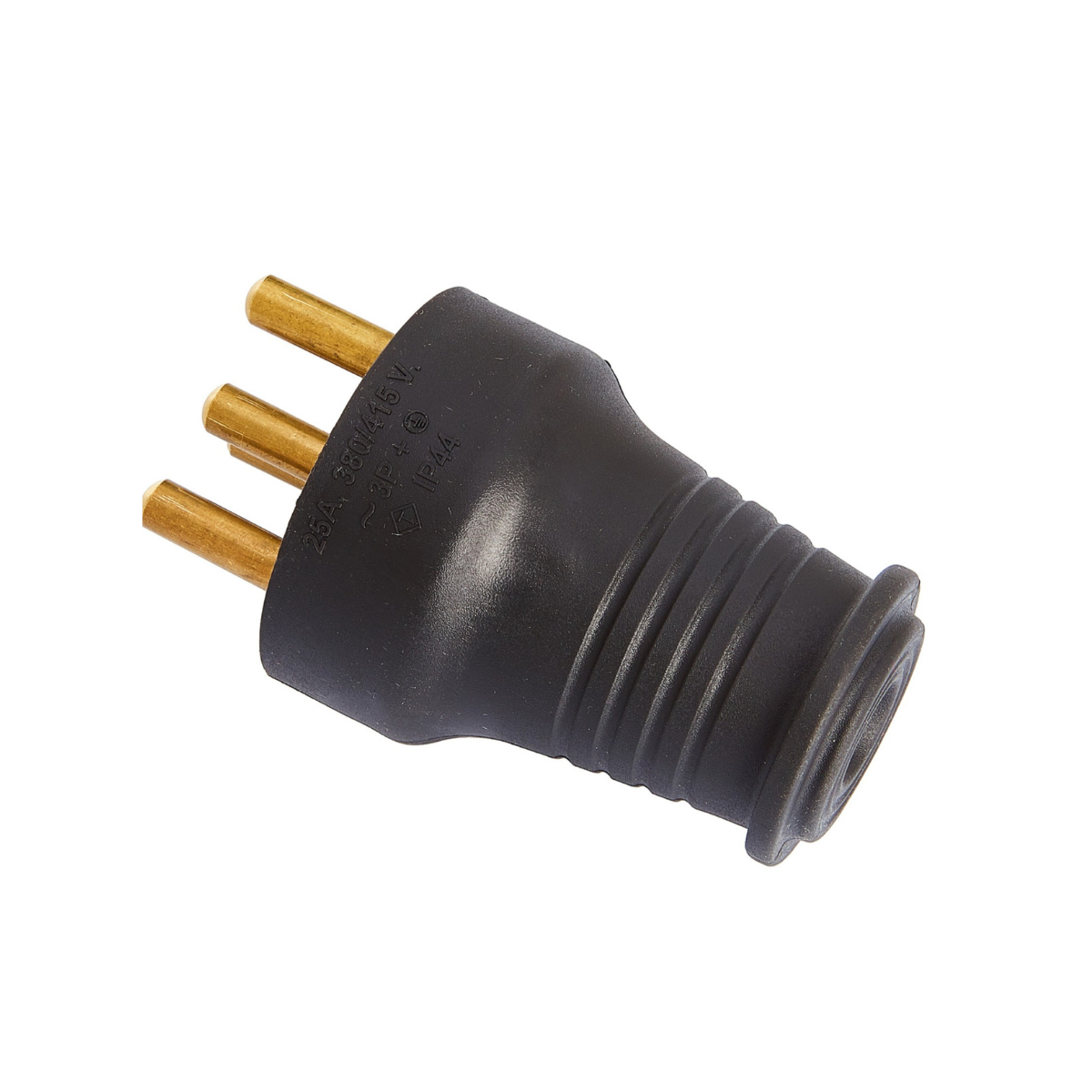 Bylion Trifaze Kauçuk Düz Erkek Fiş 3x25A - 25 Adet