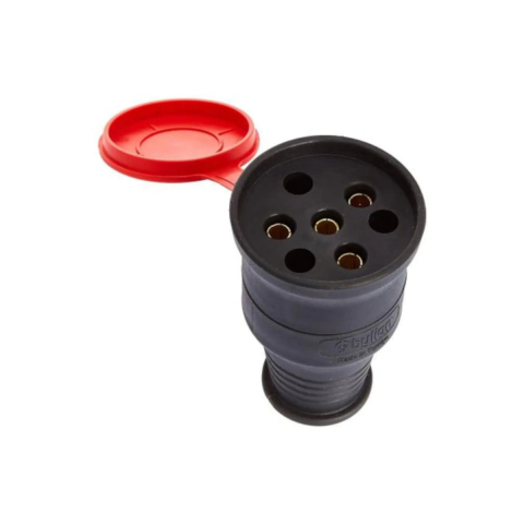Bylion Trifaze Kauçuk Düz Dişi Fiş 3x25A - 25 Adet