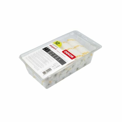 Dekor Eksport Saten Parmak Rulo Yedeği - 12 Adet