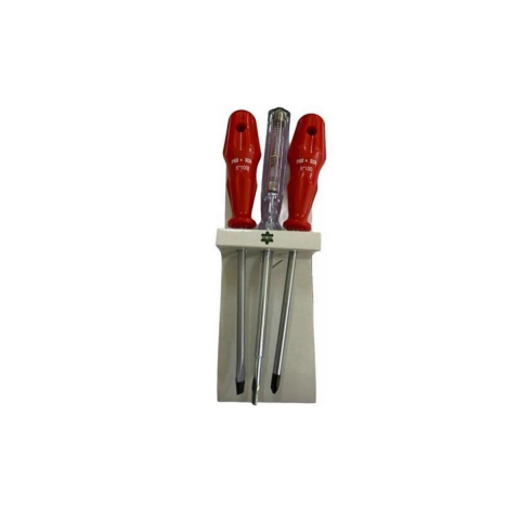 Proscr SCR02643 3 Parçalı Tornavida+Kontrol Kalemi Seti