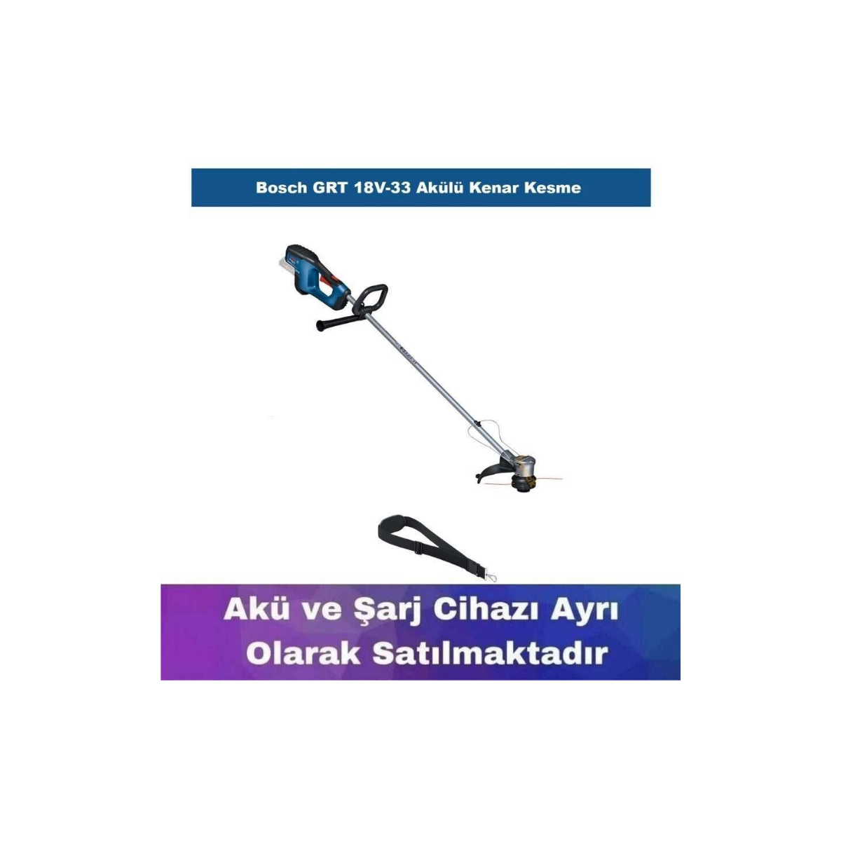 Bosch GRT 18V-33 Akülü Kenar Kesme (Akü ve Şarj Yoktur) 06008D0000