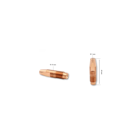 M10x40 1.60 mm Kontak Meme Fronius Tip - 25 Adet