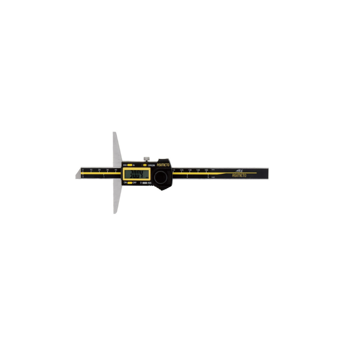 Asimeto ABS Tip Dijital Derinlik Kumpası 0-300x0,01 mm