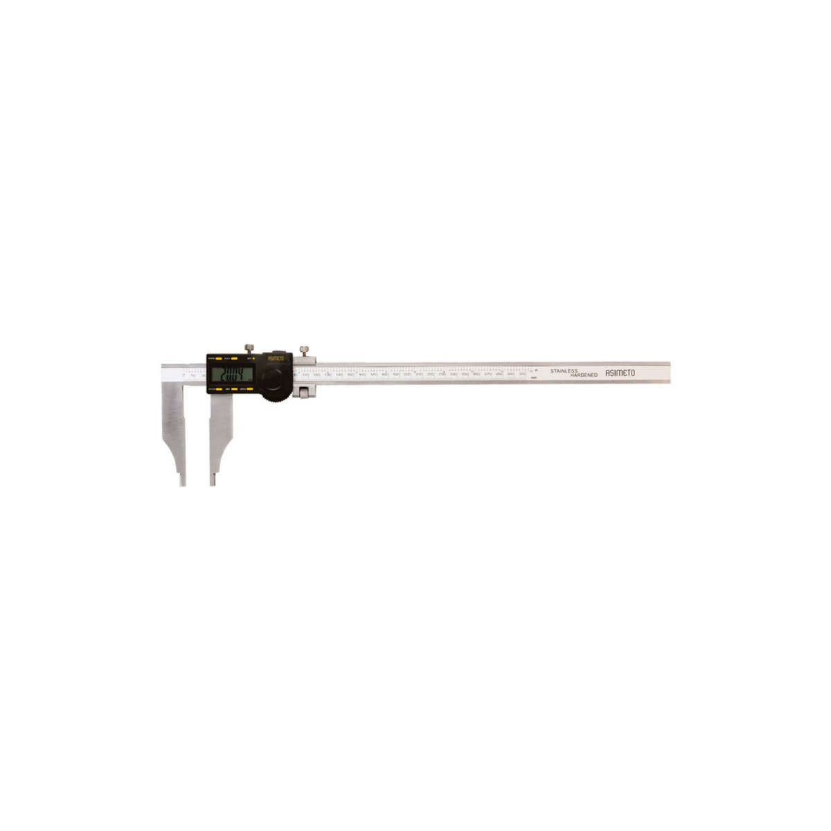 Asimeto Tek Çene Ağır İş Dijital Doğrusal Cetvel 0-600x0.01 mm