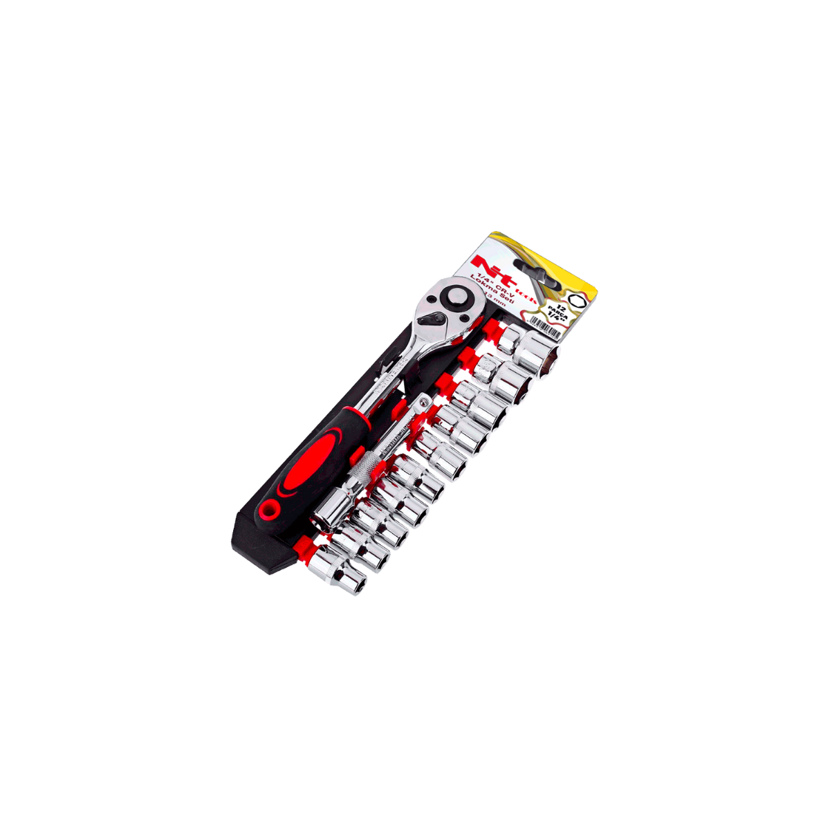Nt Tools 12 Parça 1/4'' Altı Köşe Lokma Takımı Seti NCSET61
