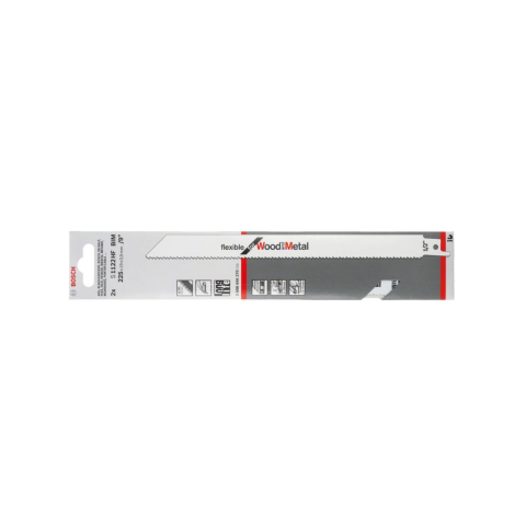 Bosch S1122HF Ahşap Ve Metal Tilki Kuyruğu Testere Bıçağı - 5 Adet