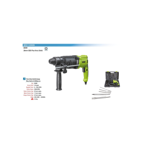 Vido Sds Plus Kırıcı Delici 800W
