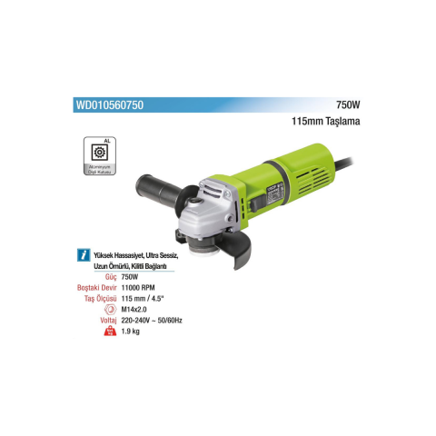 Vido Taşlama Makinesi 750w 115mm
