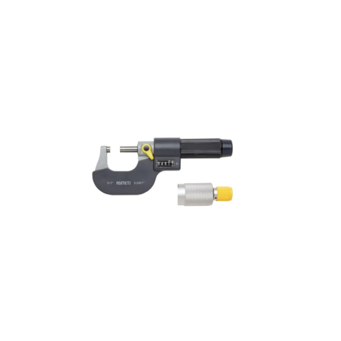 Asimeto Numaratörlü Dış Çap Mikrometre 0-25x0,01 mm