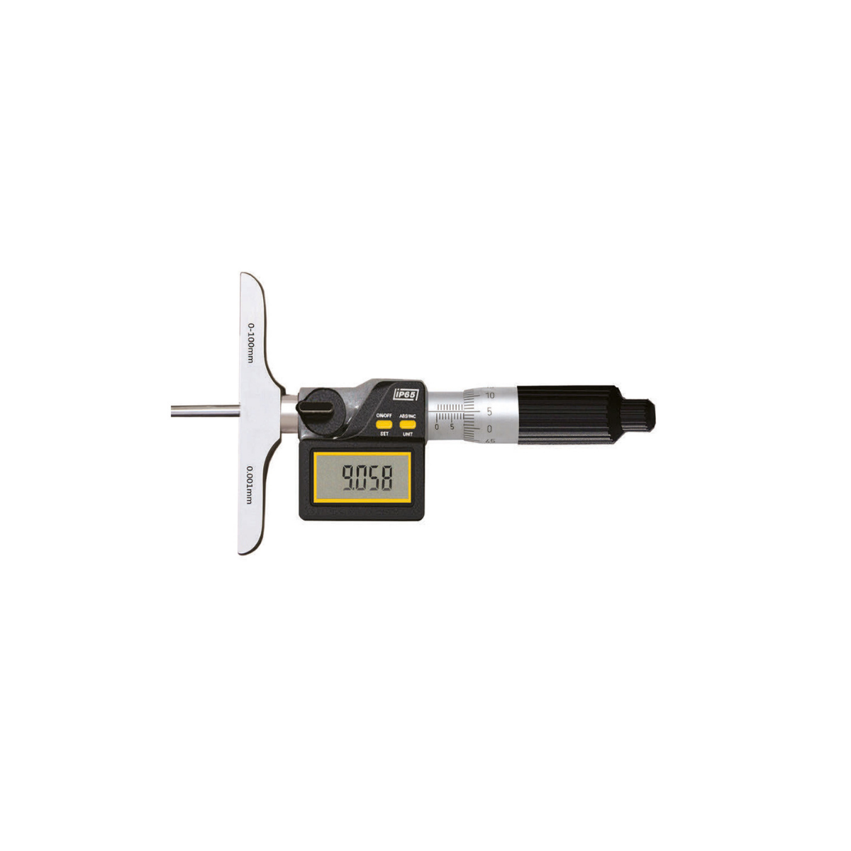 Asimeto Dijital Derinlik Mikrometresi 0-100 mm