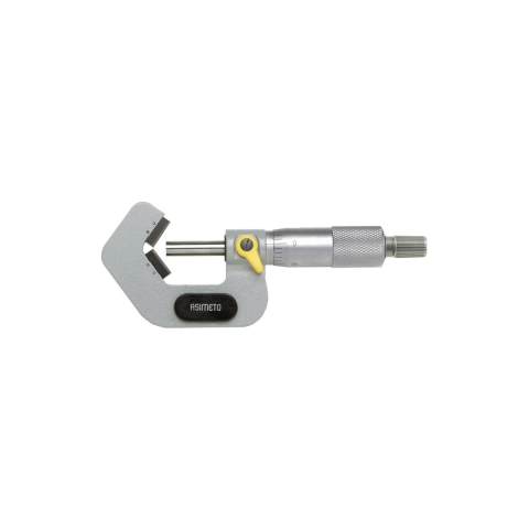 Asimeto V Yataklı Mekanik Mikrometre 1-15x0,01 mm