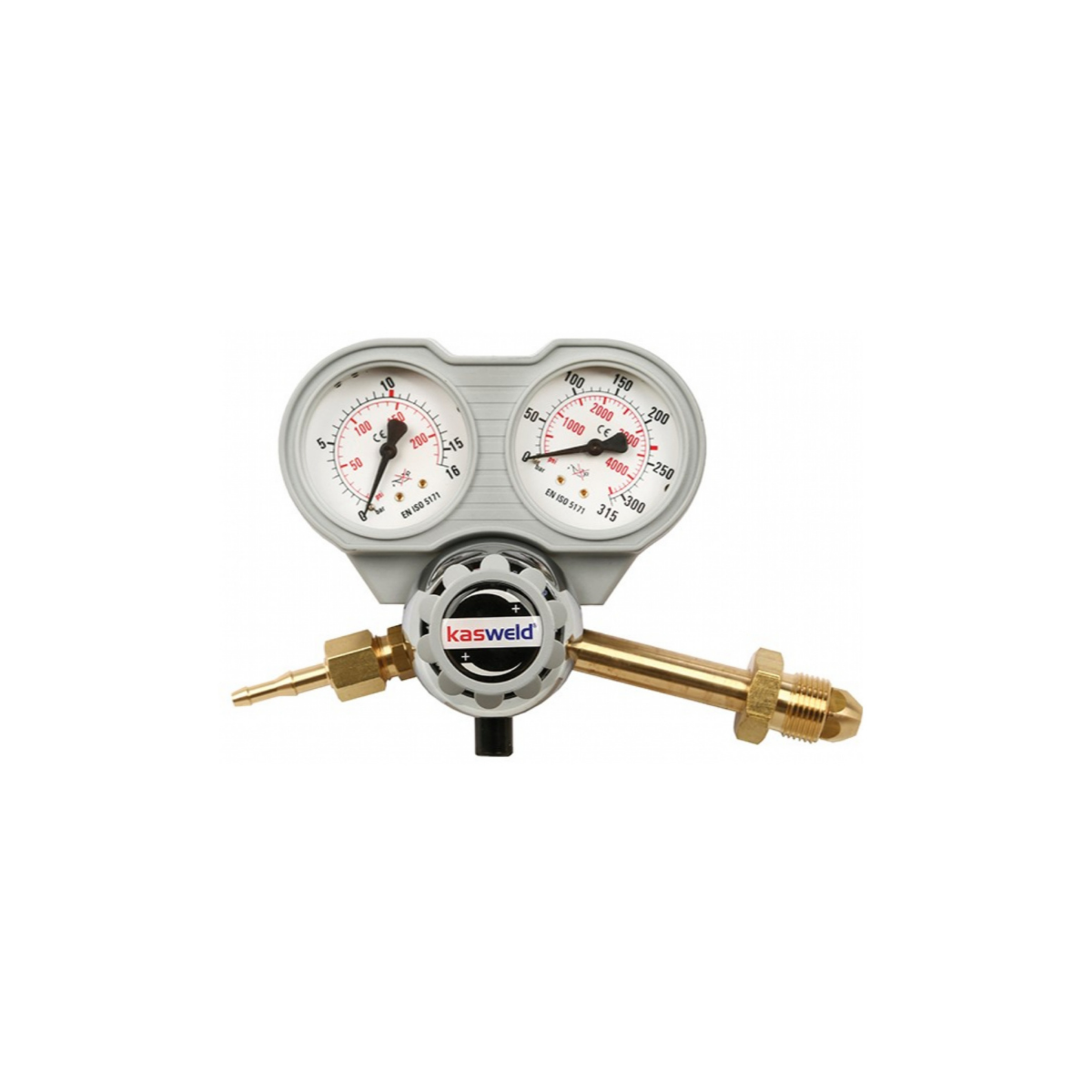 Kasweld Argon Regülatörü 2103 - BR ( 0 -10 Bar )
