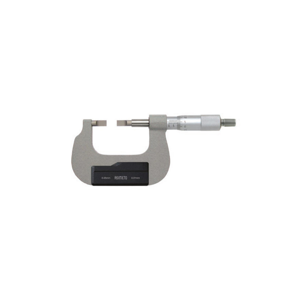 Asimeto Mekanik Bıçak Ağızlı Mikrometre 0-25mm