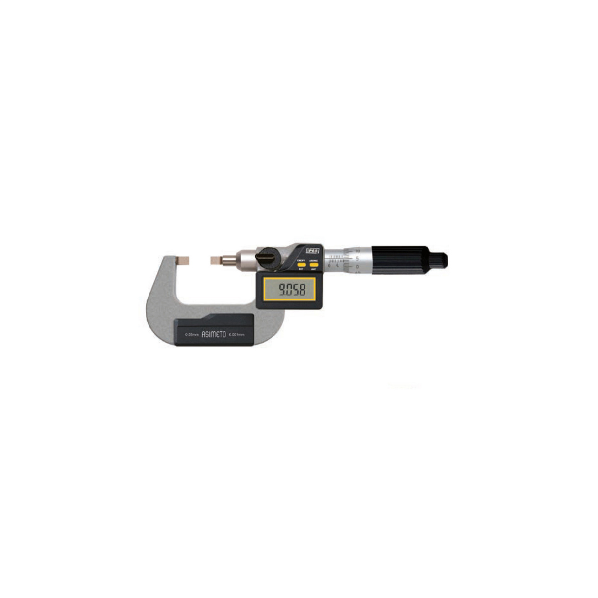 Asimeto Dijital Bıçak Ağızlı Mikrometre 0-25mm