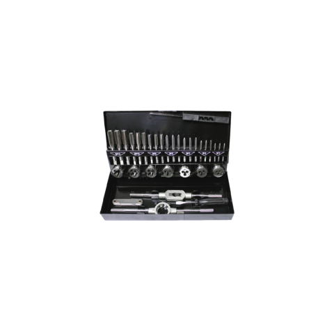 CNTK312 33 Parça M3-12 HSS Kılavuz Pafta Takımı