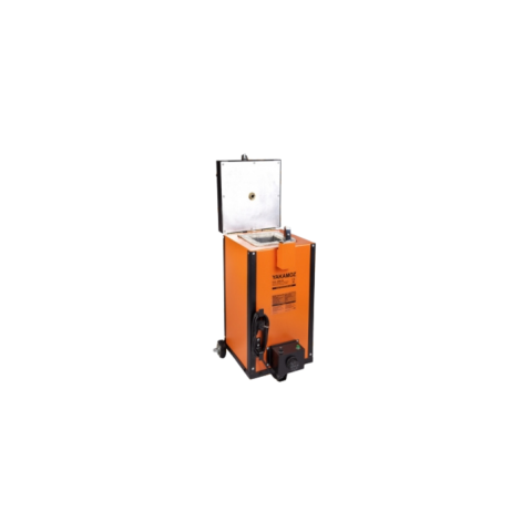 BMK-2K 2 Paketlik  Elektrot Kurutma Fırını Tekerlekli Çekme Kollu 300°C Kare Tip