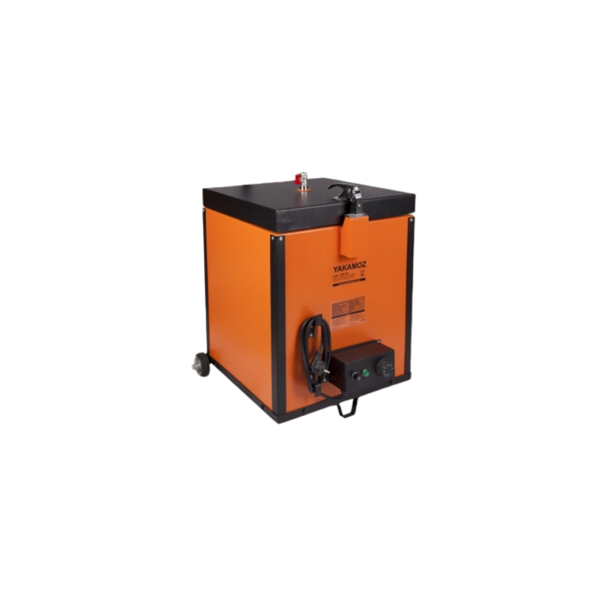 BMK-6K 6 Paketlik Termostatlı Tekerlekli Çekme Kollu Elektrot Kurutma Fırını Kare Tip