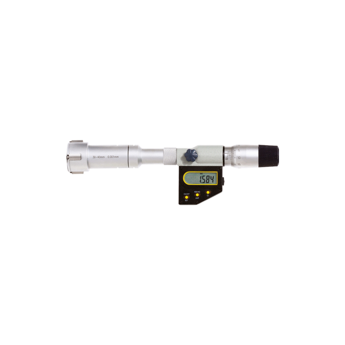 Asimeto Üç Nokta Temaslı Dijital İç Çap Mikrometre 12-16x0,001 mm