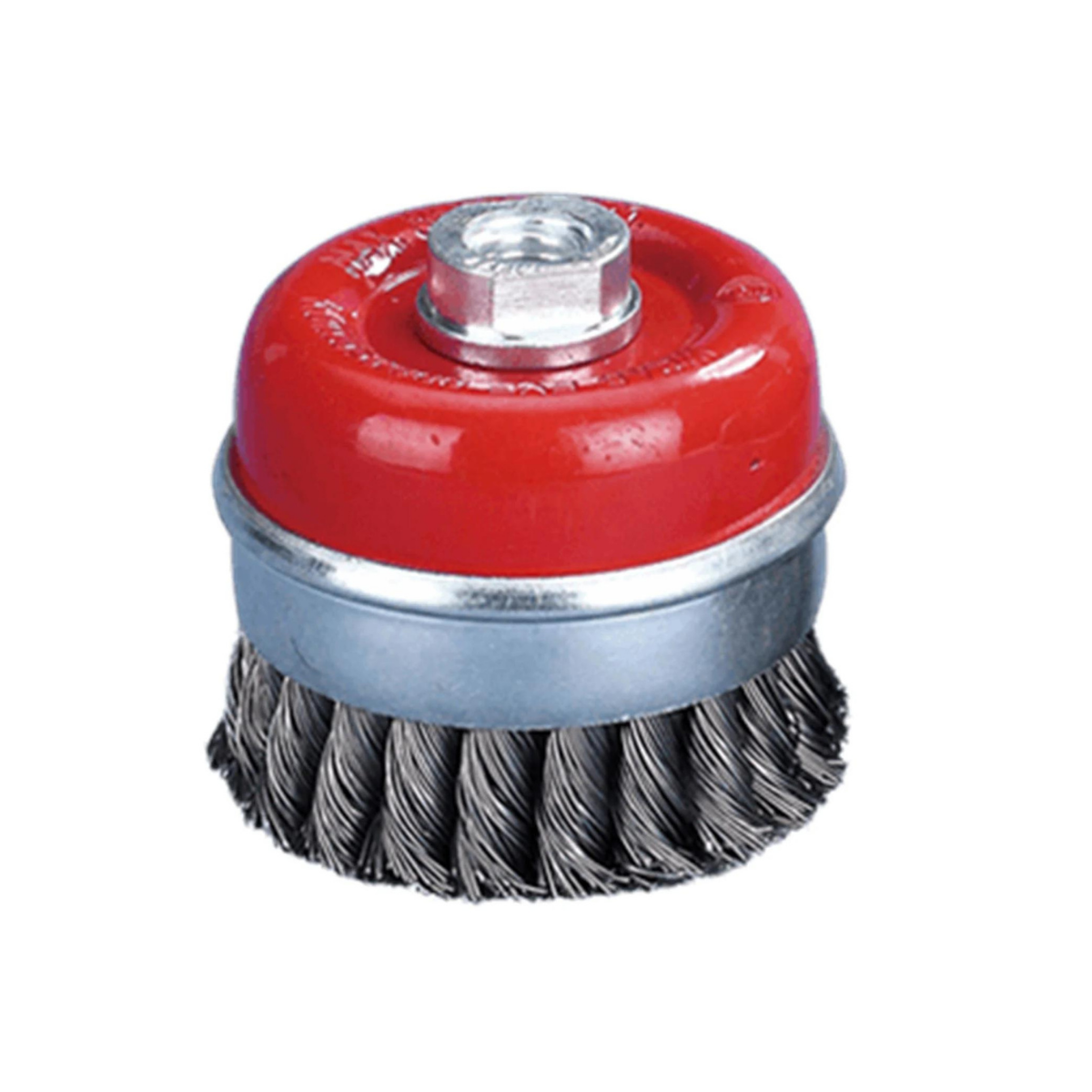 Tayrex Çanak Fırça 65mm M14 Kusaklı Burgulu