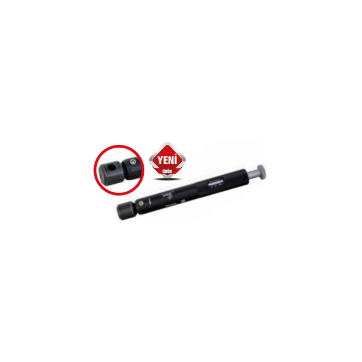 Tecno 165mm 1/4'' Dişi Soket Mini Tork Anahtarı 3-15 Nm