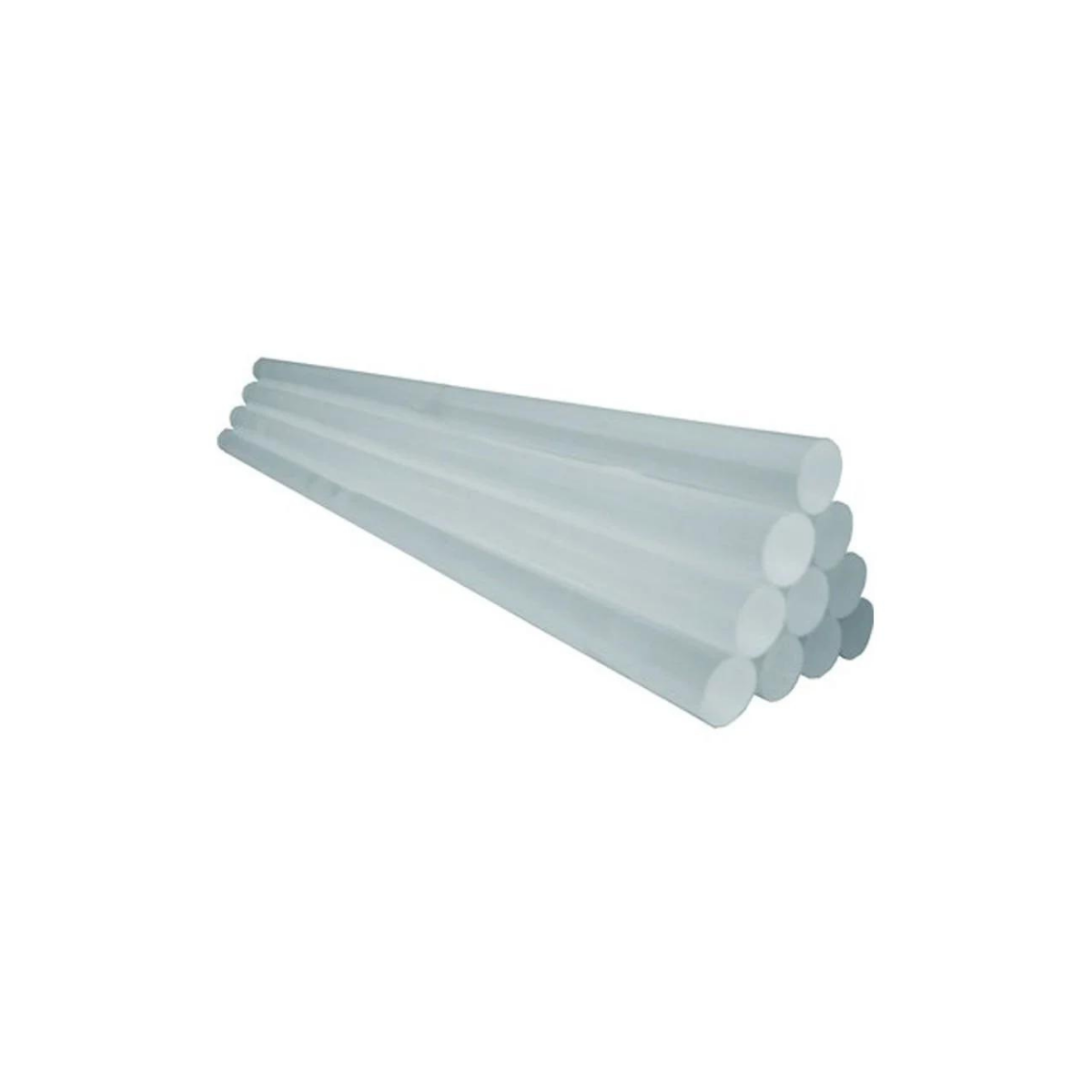 Tayrex 11.2mm 30cm Şeffaf Silikon Mum Çubuk - 25 KG