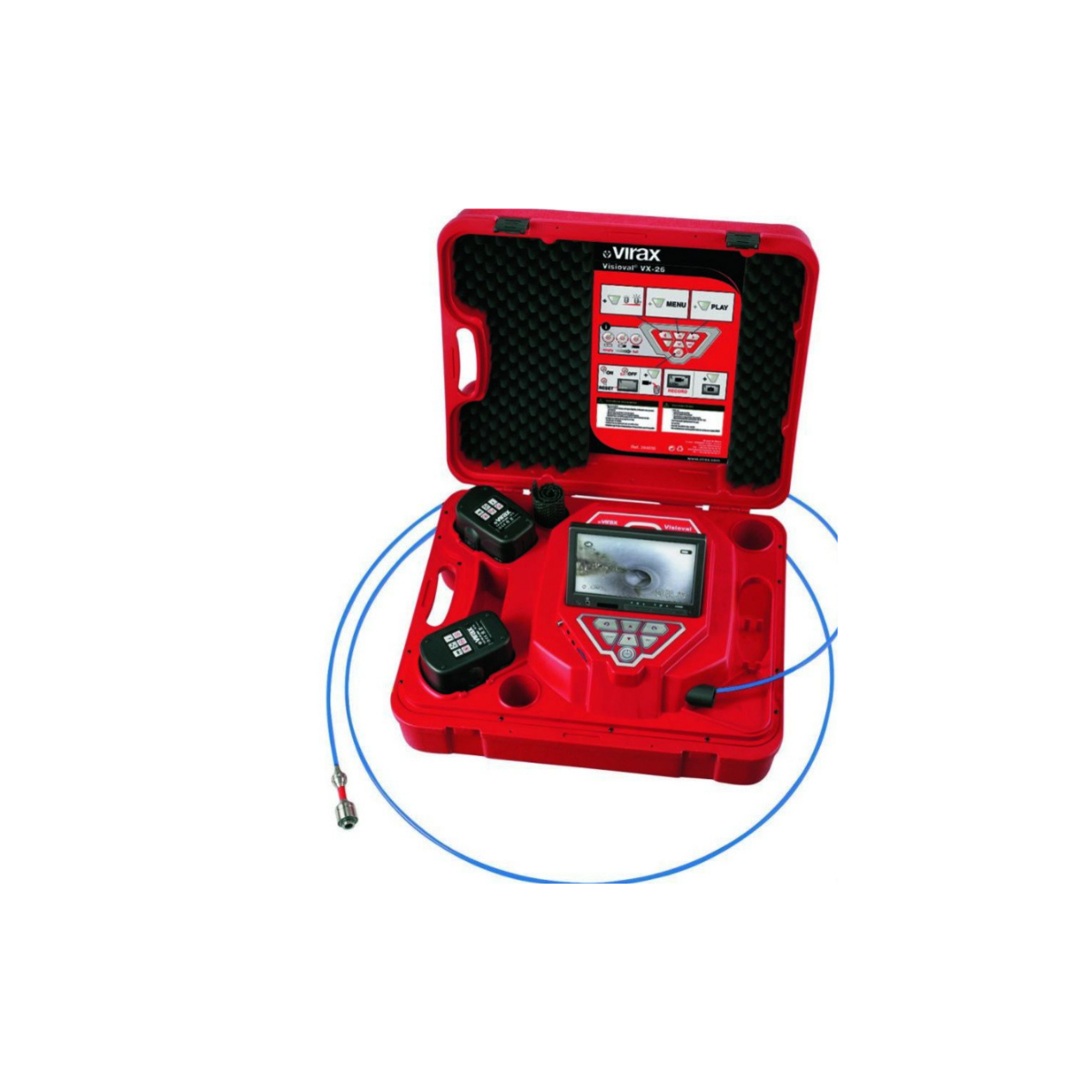 Virax 294050 Visioval® VX-SWITCH Renkli Görüntüleme ve Konumlandırıcı Kamera