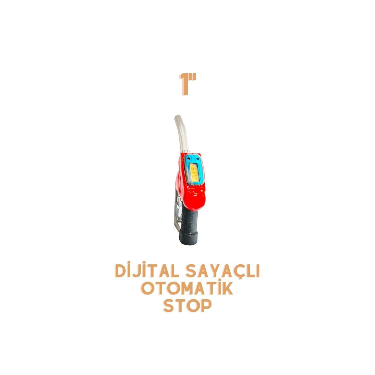 Mitacan 1'' Dijital Sayaçlı Otomatik Stop Yakıt Tabancası MTTST60