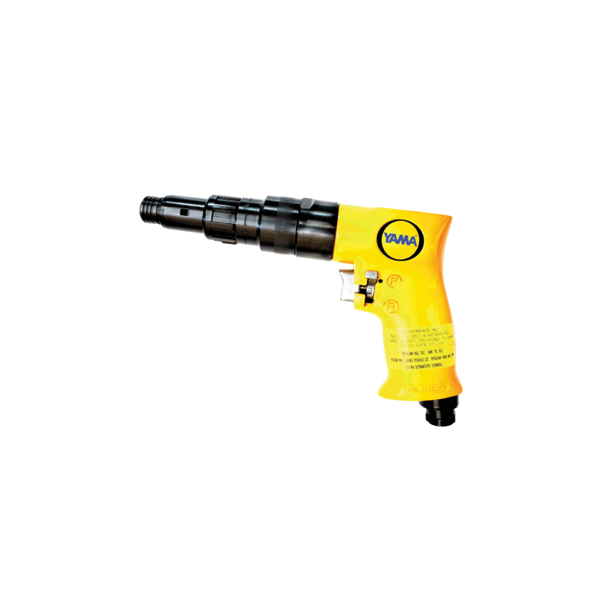Yama AT-4081E Havalı Tornavida Tabancası 6mm Kabzalı Tip 800 Devir