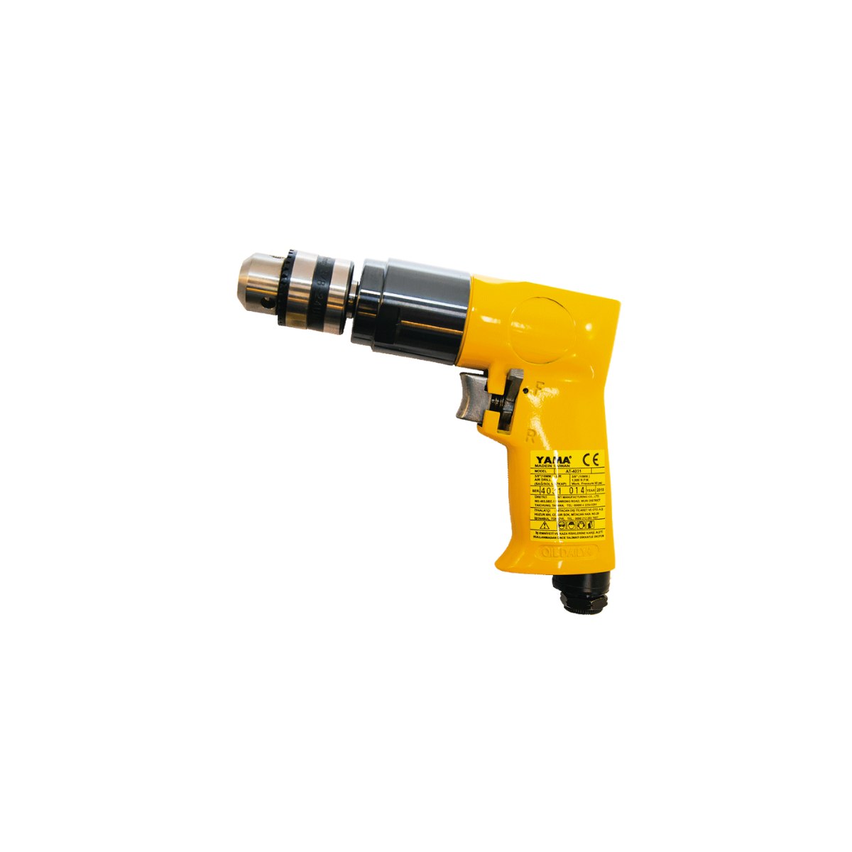 Yama AT-4031 Kabzalı Havalı Matkap 10mm Sağ Sol
