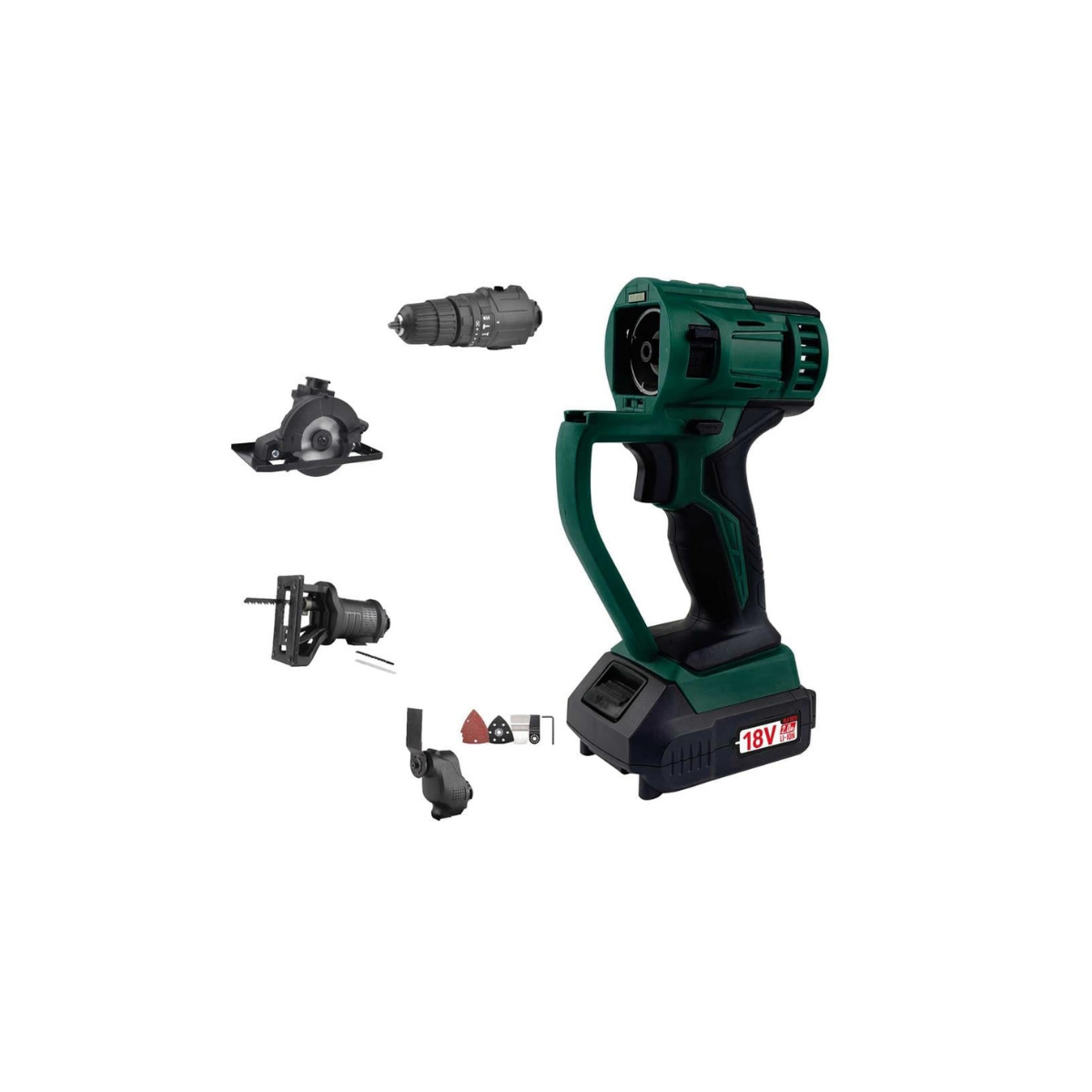KL Pro KLMS18-20 Şarjlı Li-ion Çift Akülü Vidalama Multi Set