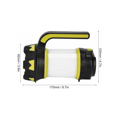 NT Lights 350 Lümen Çok Fonksiyonlu Şarj Edilebilir Kamp Feneri NTLS7048