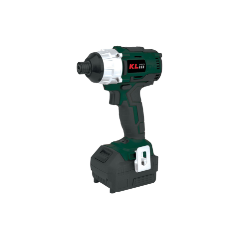 KL Pro KLDV18B 18 Volt Akülü Kömürsüz Profesyonel Darbeli Tornavida Çift Akülü - 2.0 Ah